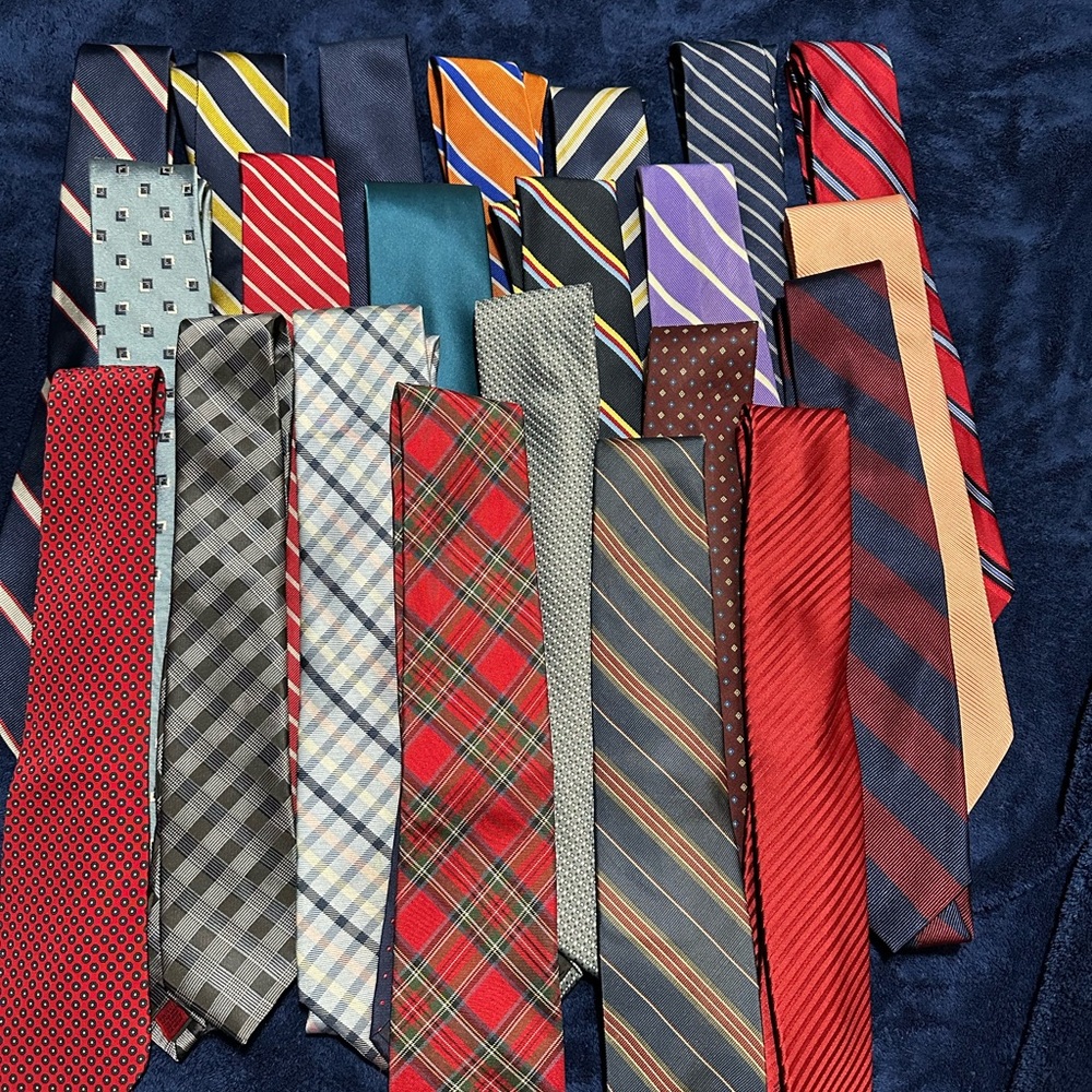 Men's Multicolor Tie Set